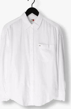 TOMMY JEANS te blouses tjw sp ovr linen shirt><noscript><img width=