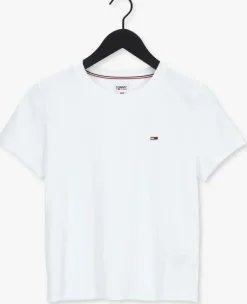 TOMMY JEANS te t-shirt tjw regular jersey c neck><noscript><img width=