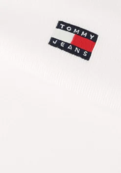TOMMY JEANS te t-shirt twj slim badge rib tee><noscript><img width=