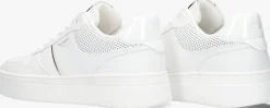 witte twinset milano lage sneakers 251tcp010