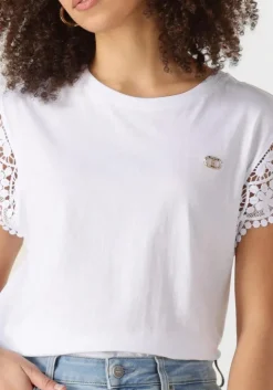 witte twinset milano tops & t-shirts 251tt2411