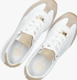 witte unisa lage sneakers dara