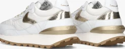 witte voile blanche lage sneakers qwark hype woman
