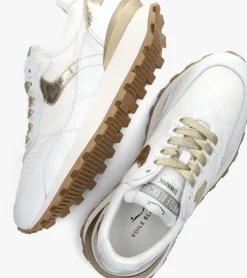 witte voile blanche lage sneakers qwark hype woman