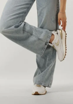 witte voile blanche lage sneakers qwark hype woman