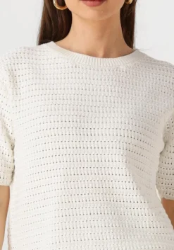 witte withblack t-shirt wblkindra ss tee