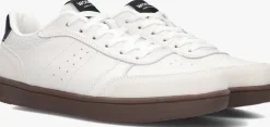 witte woden lage sneakers bjork mix