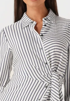 witte y.a.s. maxi jurk yasicy long shirt dress