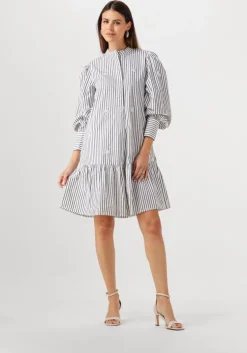 witte y.a.s. mini jurk yasemura ls dress