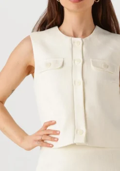 witte ydence gilet gilet caterina