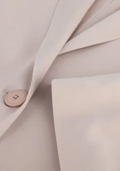 zand access blazer one-button crepe blazer