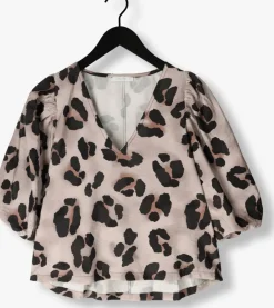 BY-BAR blouses juta cheetah blouse><noscript><img width=