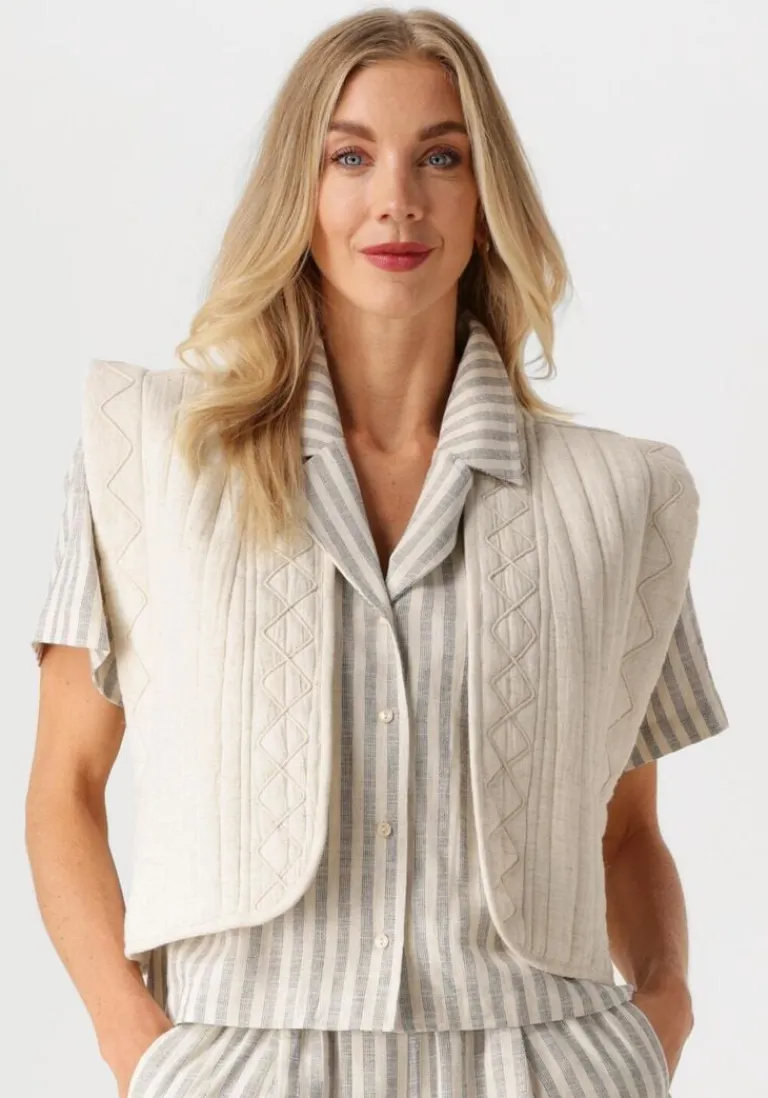 BY-BAR gilet isla cord jacket n>DAMES Gilets|Blazers