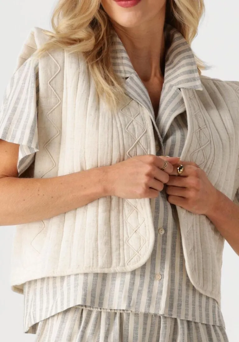 BY-BAR gilet isla cord jacket n>DAMES Gilets|Blazers