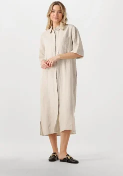 BY-BAR midi jurk bruno linnen dress>DAMES Jurken