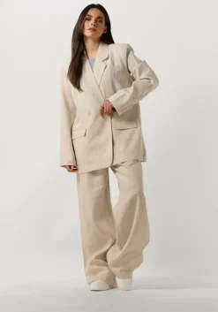 GESTUZ pantalon lizagz linen hw pants>DAMES Pakken|Broeken