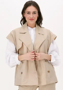 LEVETE ROOM gilet marilyn 9 waistcoat>DAMES Gilets|Blazers