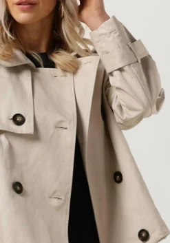 MY ESSENTIAL WARDROBE trenchcoats miramw short trenchcoat><noscript><img width=