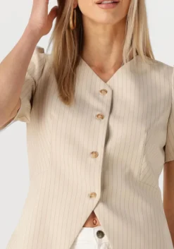 NEO NOIR blouses jules pinstriped blouse><noscript><img width=