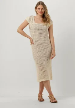 OBJECT midi jurk objedita s/s knit dress a vip 23>DAMES Jurken