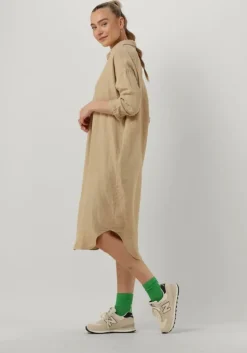 zand penn & ink midi jurk s23z556ltd