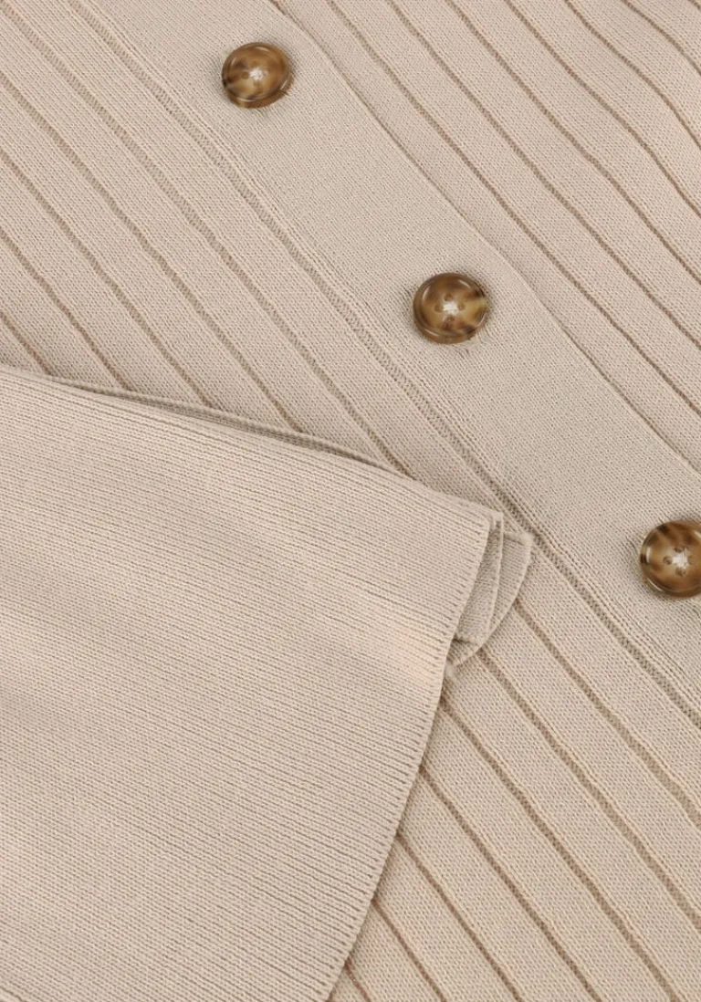 SECOND FEMALE trui jakarta knit collar>DAMES Truien & Vesten