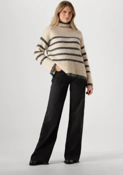 zand second female trui ovalis knit t-neck