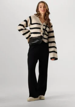 SECOND FEMALE vest ovalis knit wide sleeve cardigan>DAMES Truien & Vesten