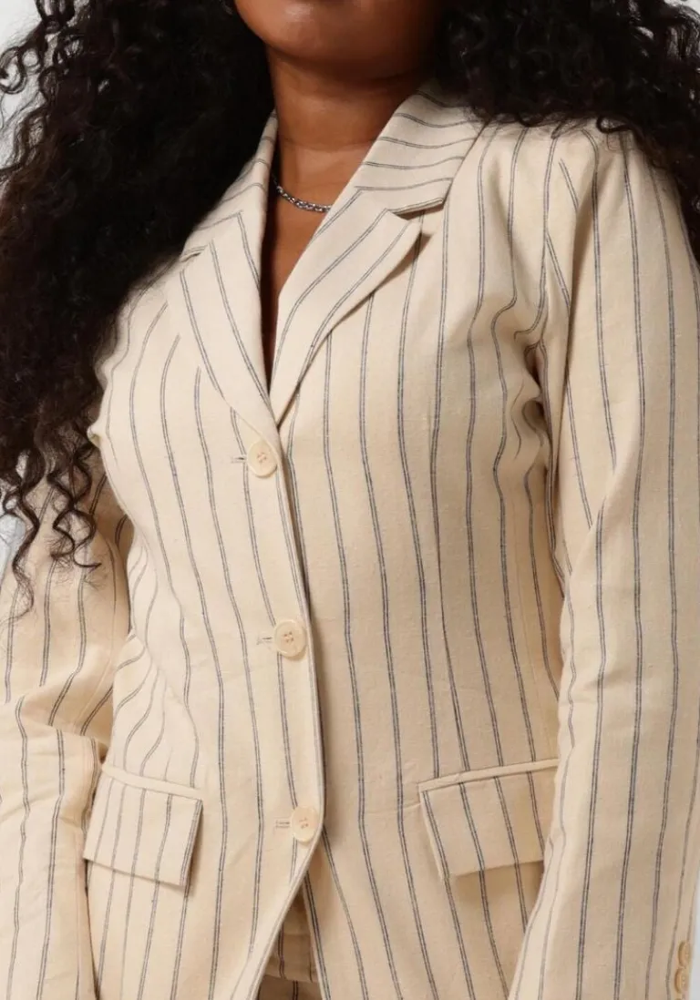 SELECTED FEMME blazer slfhilda ls fitted blazer pin stripe>DAMES Blazers