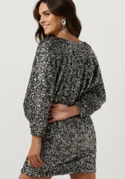 ACCESS en mini jurk sequin mini dress with v necklin><noscript><img width=