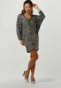 ACCESS en mini jurk sequin mini dress with v necklin><noscript><img width=