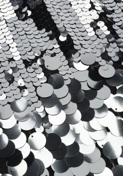 zilveren copenhagen muse minirok cmsequince-skirt