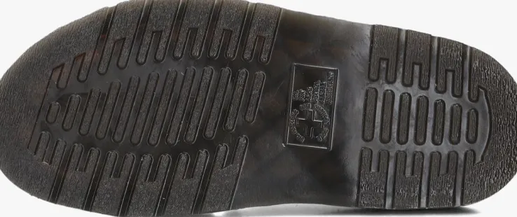 zilveren dr martens slippers josef