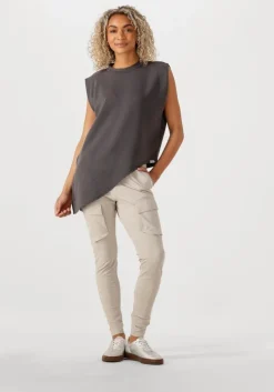 zilveren fred de la bretoniere schoudertas nalani shoulder bag shiny grain leather