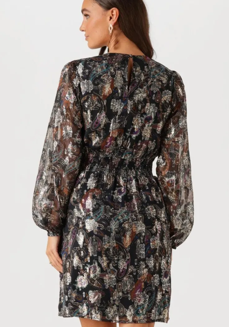 zilveren freebird mini jurk daykota dress