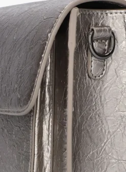 zilveren hvisk schoudertas cayman pocket