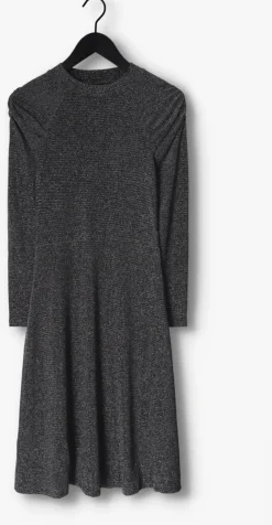 zilveren lollys laundry midi jurk rosie dress