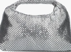 zilveren núnoo schoudertas dandy metal