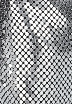 zilveren núnoo schoudertas dandy metal