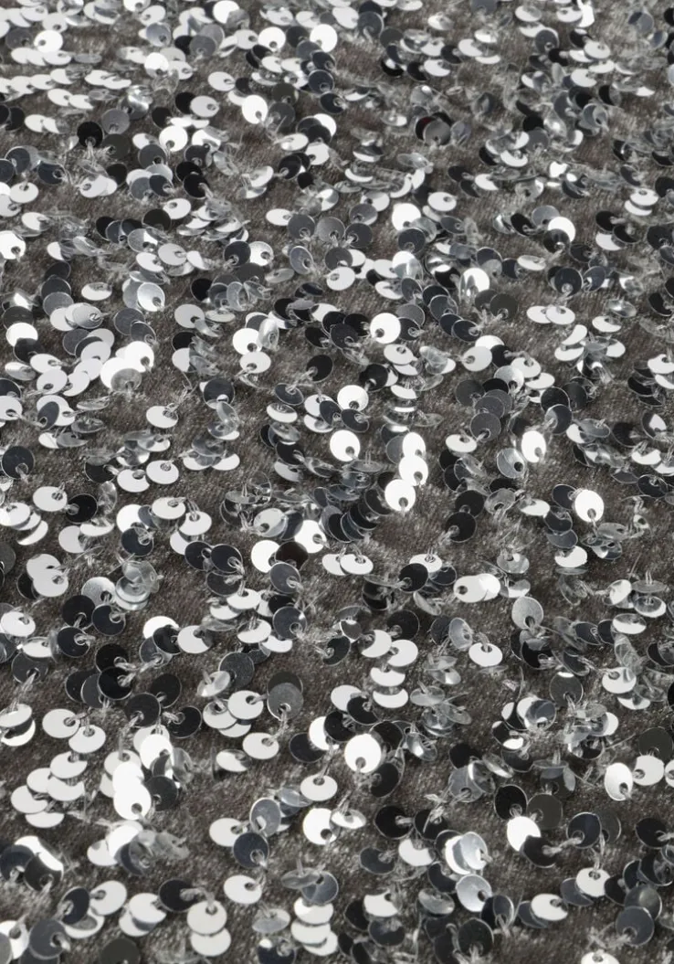 zilveren notre-v mini jurk nv celina dress