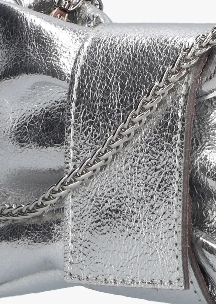 zilveren notre-v schoudertas bowi