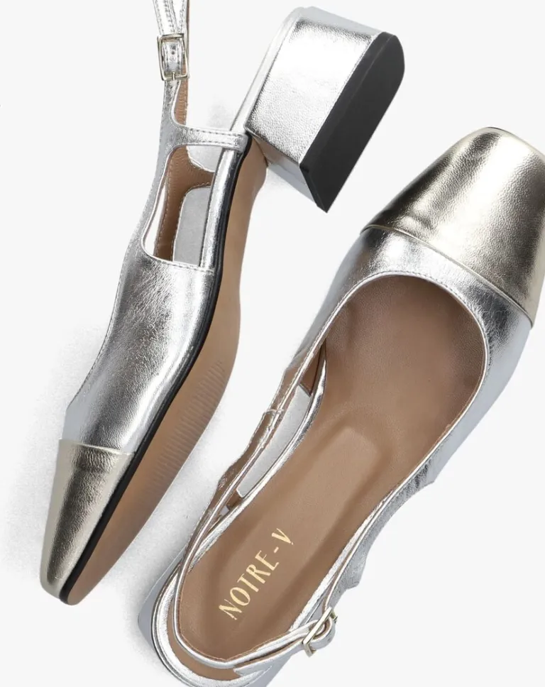 NOTRE-V en slingbacks 08-224>DAMES Hakken|Slingbacks