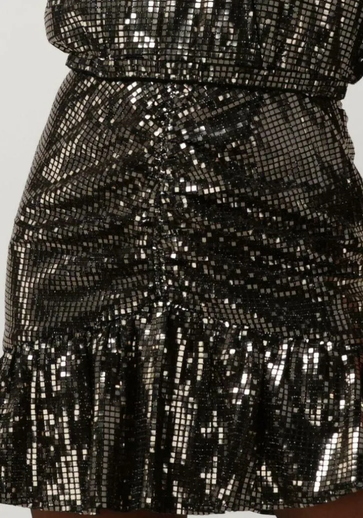 zilveren refined department minirok lyon