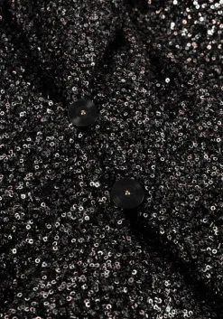 zilveren scotch & soda mini jurk mini dress in mixed sequins