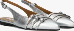 zilveren stefano lauran slingbacks 15600154