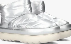 zilveren ugg snowboots classic maxi mini metallic