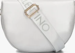 zilveren valentino bags schoudertas bigs flap bag