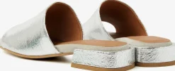 zilveren via vai slippers gigi luna