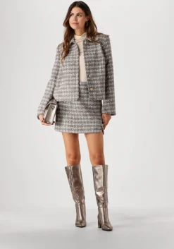 zilveren y.a.s. minirok yassiraz hmw short skirt