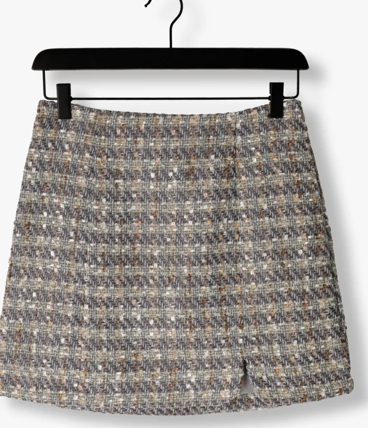 zilveren y.a.s. minirok yassiraz hmw short skirt
